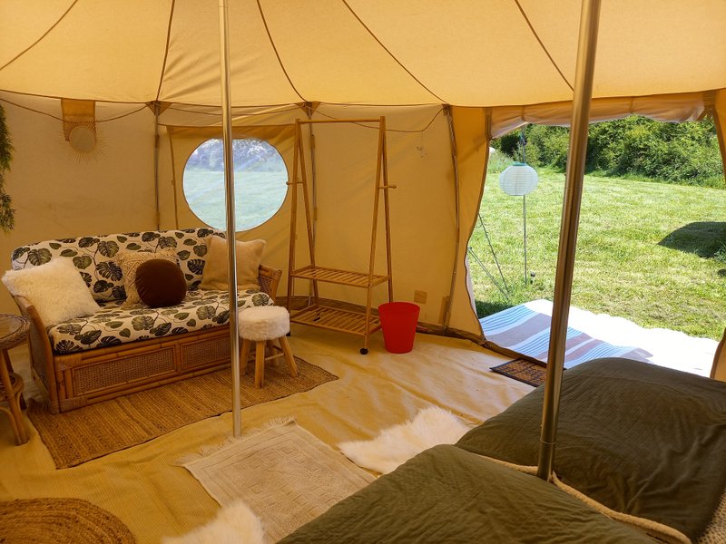 Hébergement AbracadaRoom : Magic bus met glamping tent - Image 10
