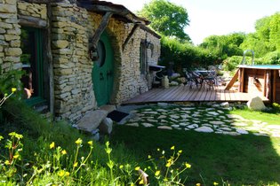 Maison Hobbit du Mas de Saillac