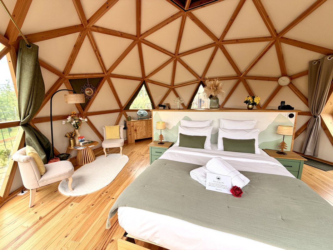Le dôme avec spa privatif et vue sur les Pyrénées à Asson (23)