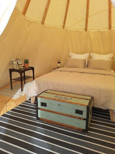 Hébergement AbracadaRoom : TIPIS nature, coucher de soleil et petit-déjeuner - Image 5