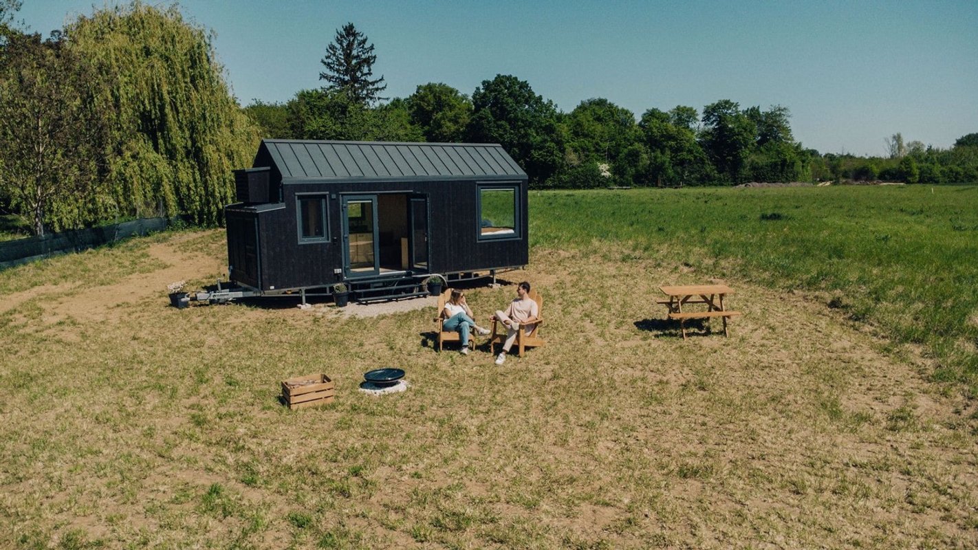 Parcel Tiny House - près des chevaux en Bourgogne à Franxault (6)