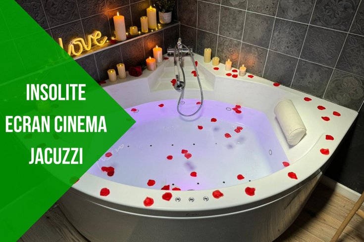 Hébergement AbracadaRoom : Chalet Romantique Spa & Ciné Privé / 10 min centre - Image 2