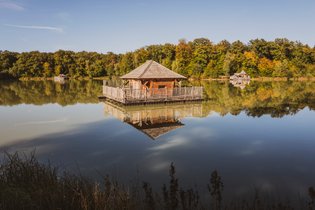 Cabane sur l'eau Territoire de Belfort