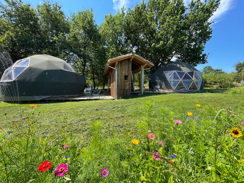 Hébergement AbracadaRoom : Lichen dôme géodésique & Spa - Image 15