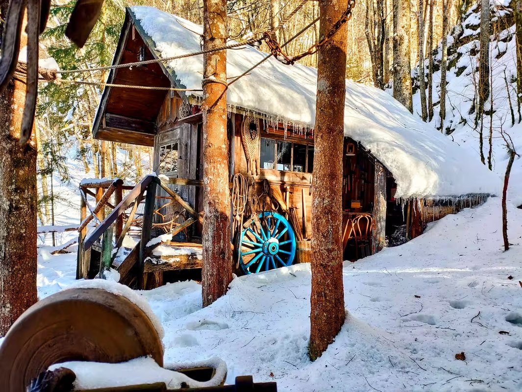 La Cabane de Trappeur à Saint Martin En Vercors (1)