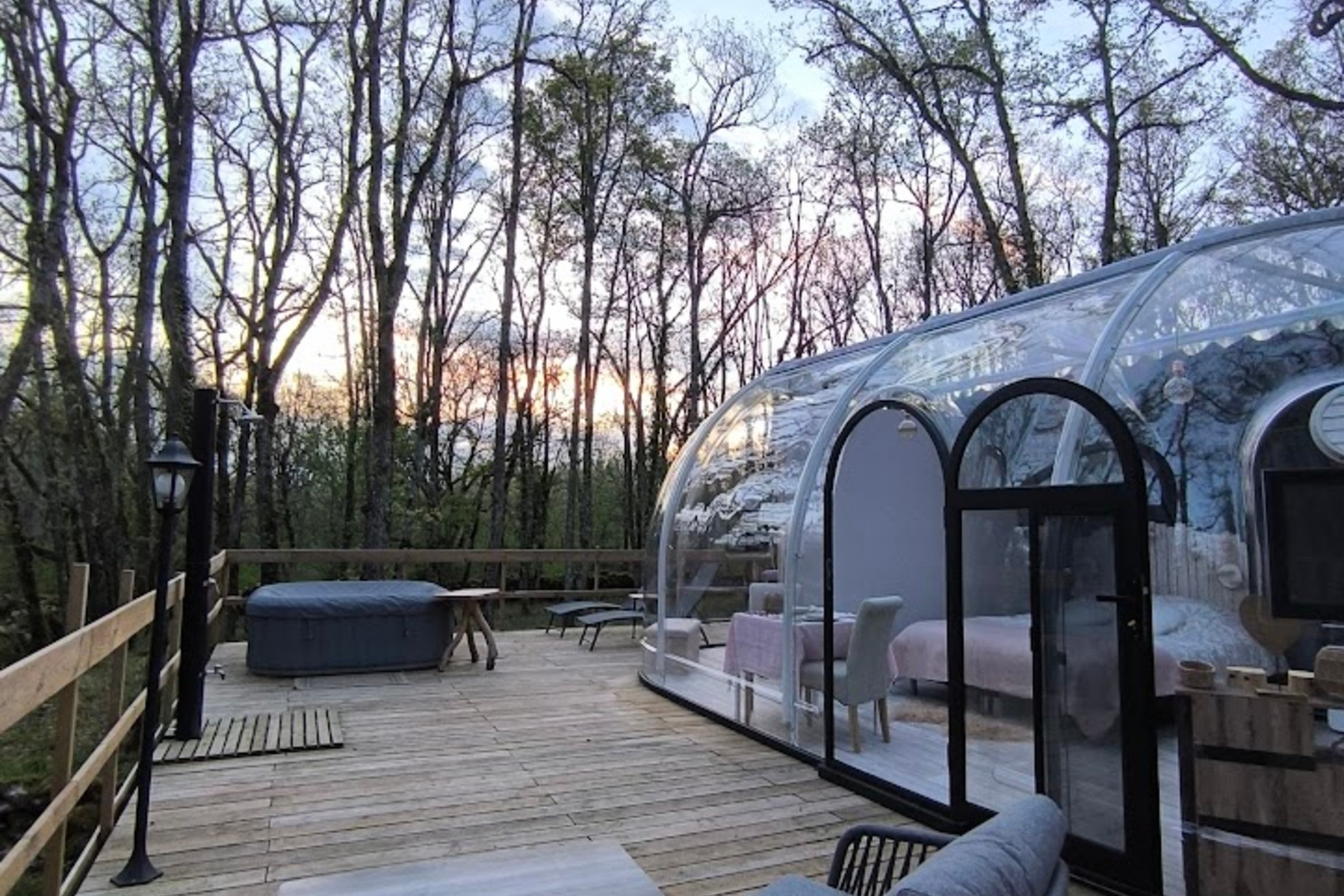 Hébergement UnicStay : Bulle de Morphée & spa à Escamps
