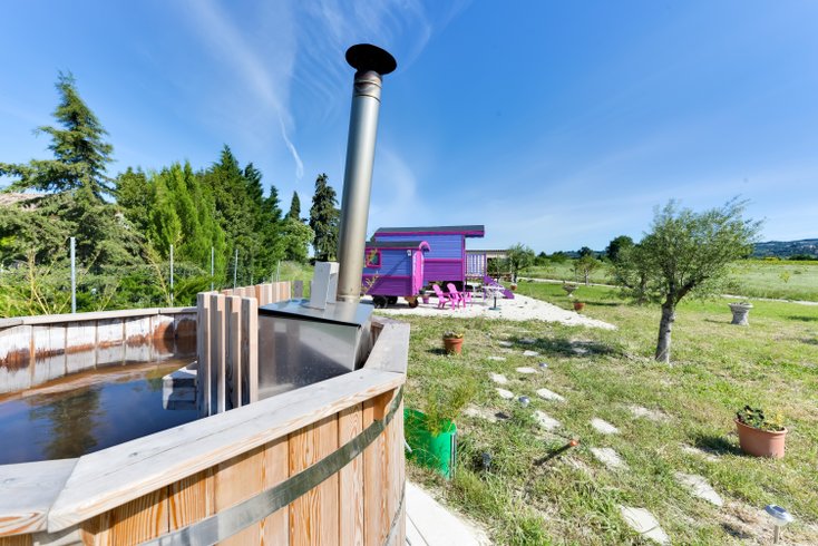 Hébergement AbracadaRoom : Roulotte lavande - Image 1