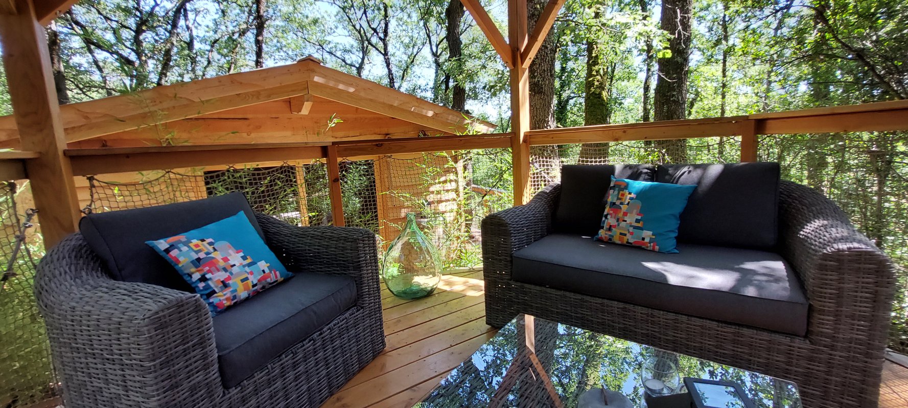 Cabane perchée GAIA & Spa à Sarrant (28)