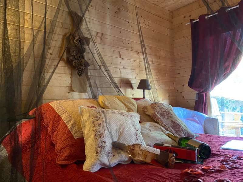 Hébergement AbracadaRoom : Cabane Romantique Du Jardin Balnéothérapie - Image 17