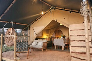 Safari Tent 1 - Le Ranch Camping