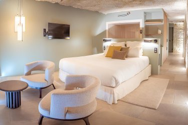 Suite Prestige Terrasse: sauna & bain nordique privatifs à Nazelles-Negron (1)