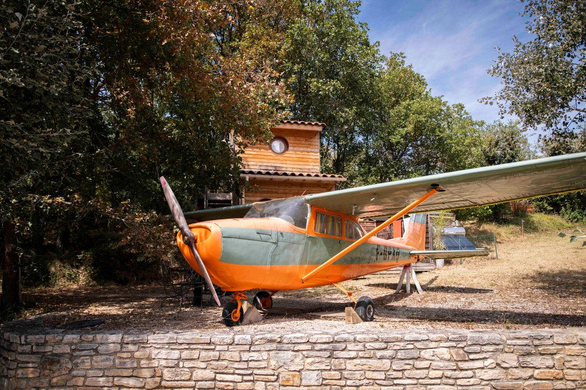 Avion Cessna et sa Tour de Contrôle à Barjac (17)