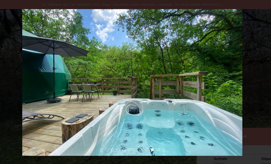 Hébergement AbracadaRoom : La Belle Etoile & Spa - Image 11