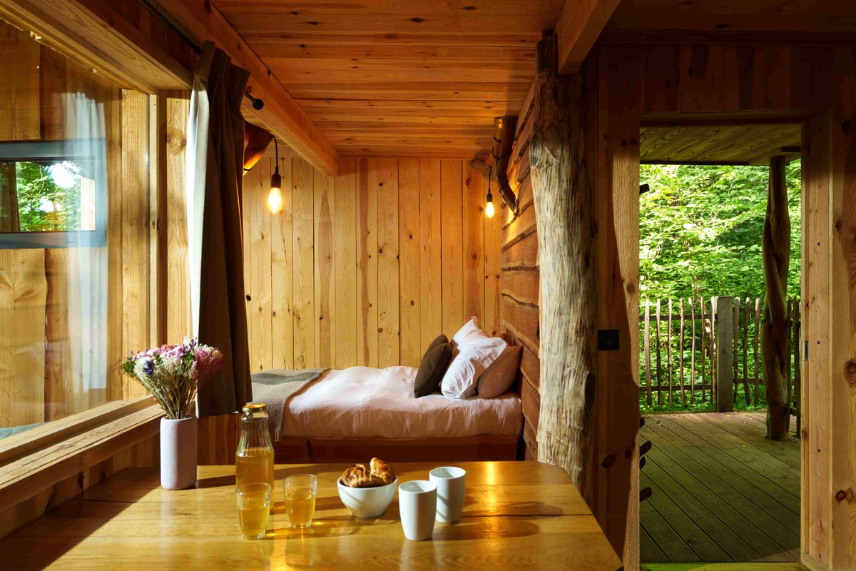 Cabanes Familles Spa au Bord de l'Eau à St-Léger-Aux-Bois (4)