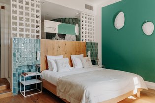 Chambre Double - Deluxe avec vue sur le jardin