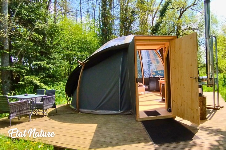 Hébergement AbracadaRoom : La Bulle  forestière Etat Nature - Image 3