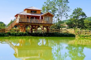 Cabane sur pilotis Côte-d'Or