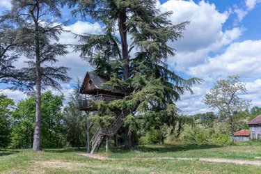 Cabane au Cédre du Bonheur à Cravencères (1)