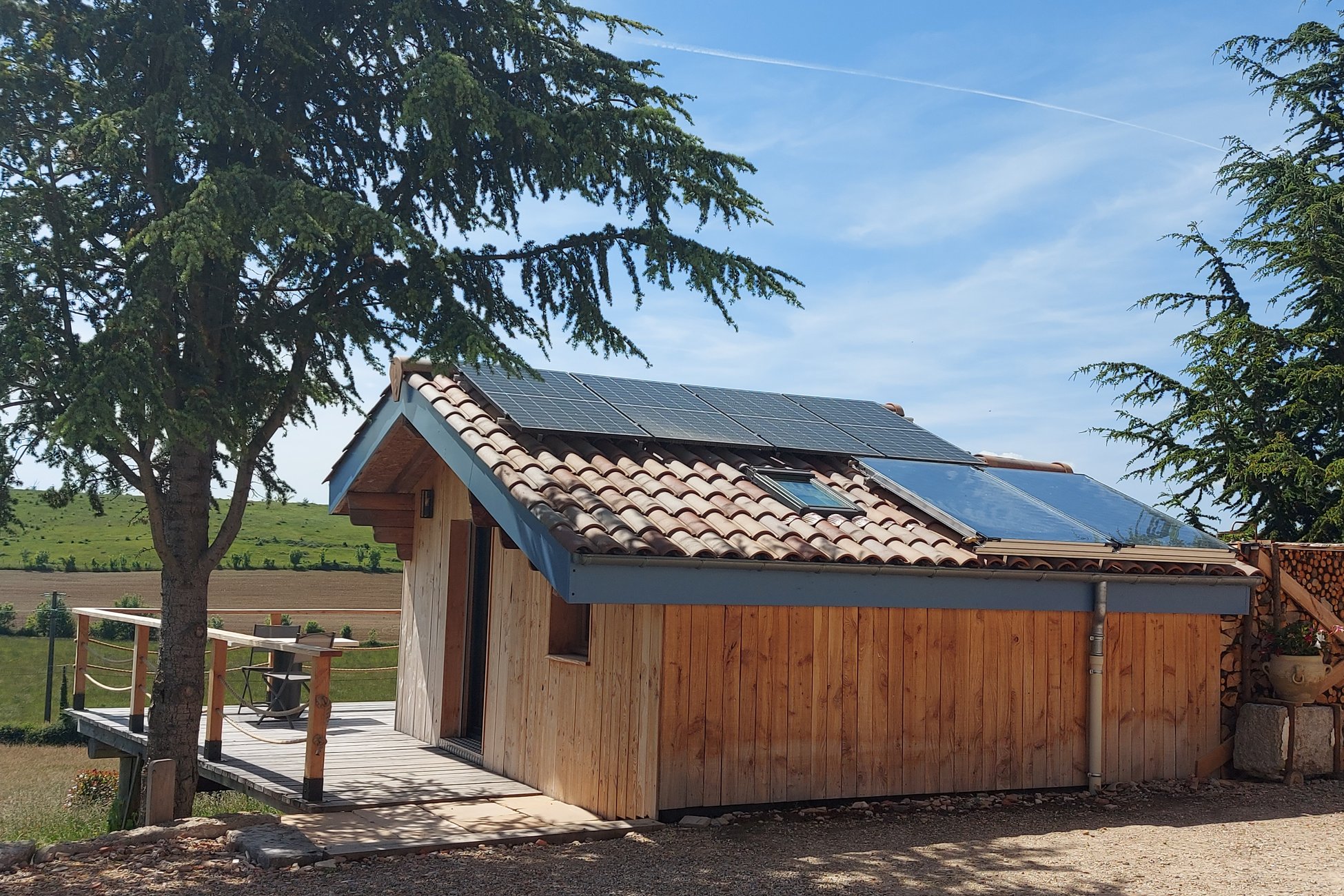 Hébergement UnicStay : Cabane Wood & Spa à Chasselay