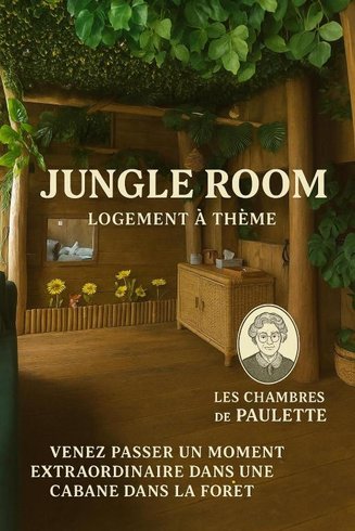Hébergement AbracadaRoom : La Jungle Room de Paulette - Image 8