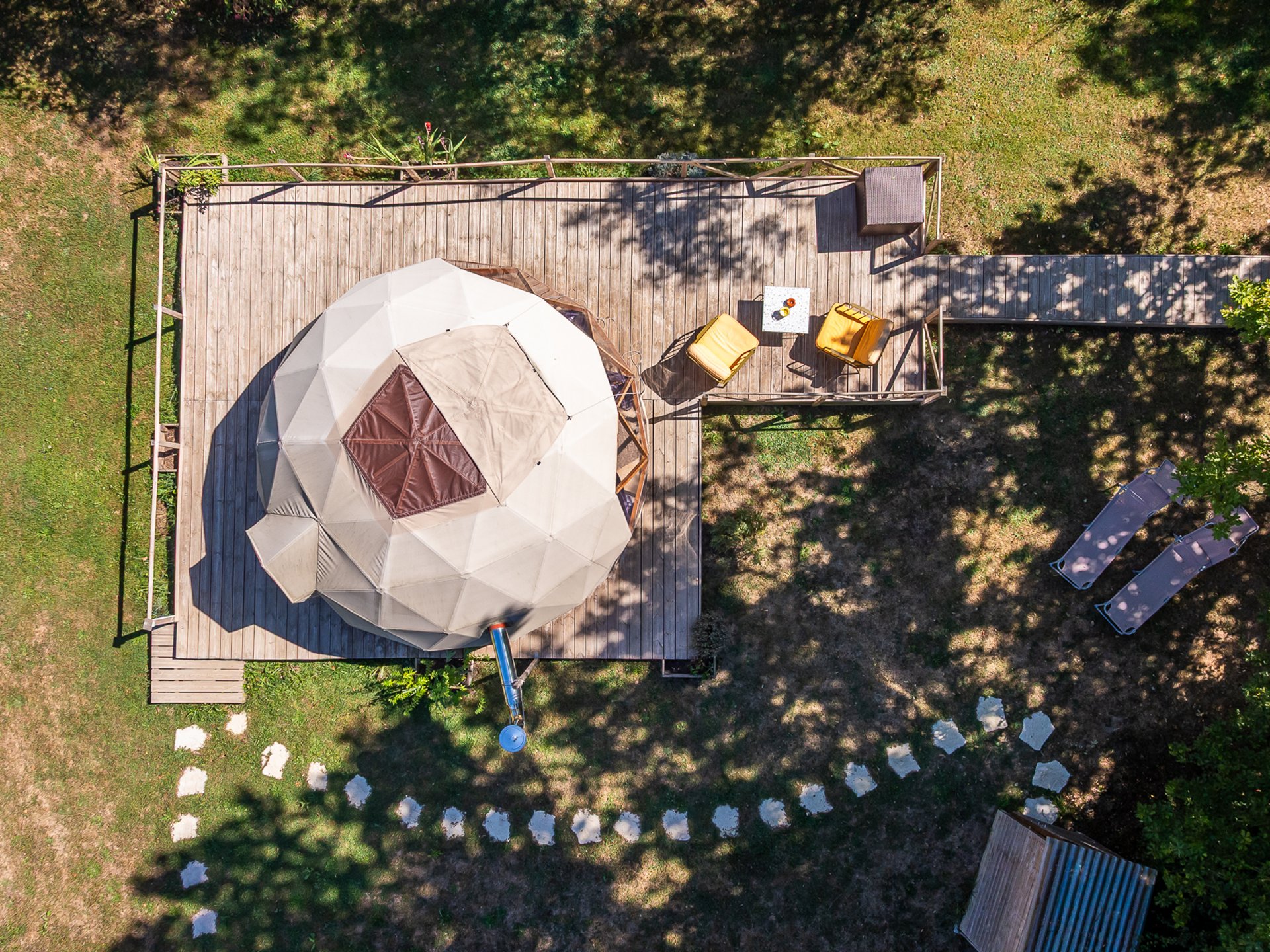 Le Petit Dôme et son bain nordique : Dôme en Rhône-Alpes (Auvergne-Rhône-Alpes)