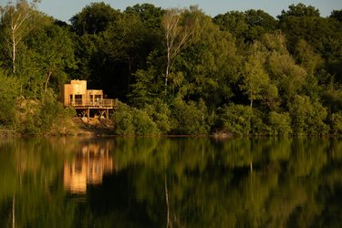 Cabane Canadienne Spa Douce Nuit à St-Léger-Aux-Bois (1)