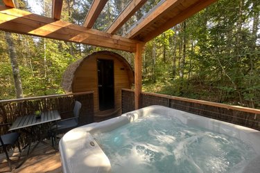 Cabane La Champvent & Spa & Sauna à Petite Chaux (2)