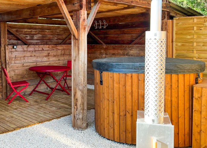 Hébergement AbracadaRoom : Chalet crémant & Sauna & Bain nordique - Image 2