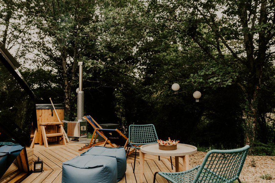 Hébergement AbracadaRoom : Le zome : Nuit sous les étoiles  & spa privatif - Image 7