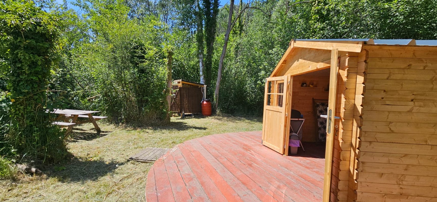 Chalet bord de l’eau · Proche provins · détente à Soisy Bouy (20)