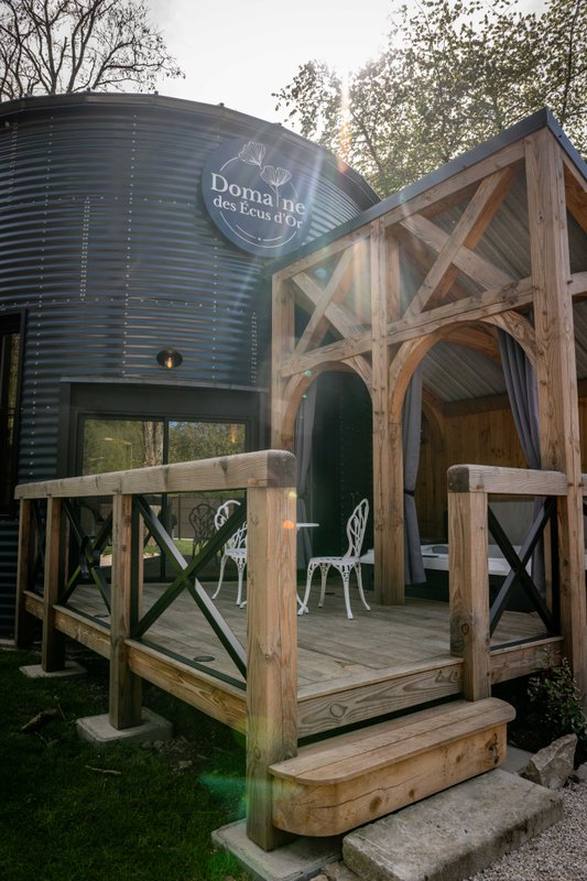 Le Silo du Domaine des Ecus d'Or à Veuvey-Sur-Ouche (93)