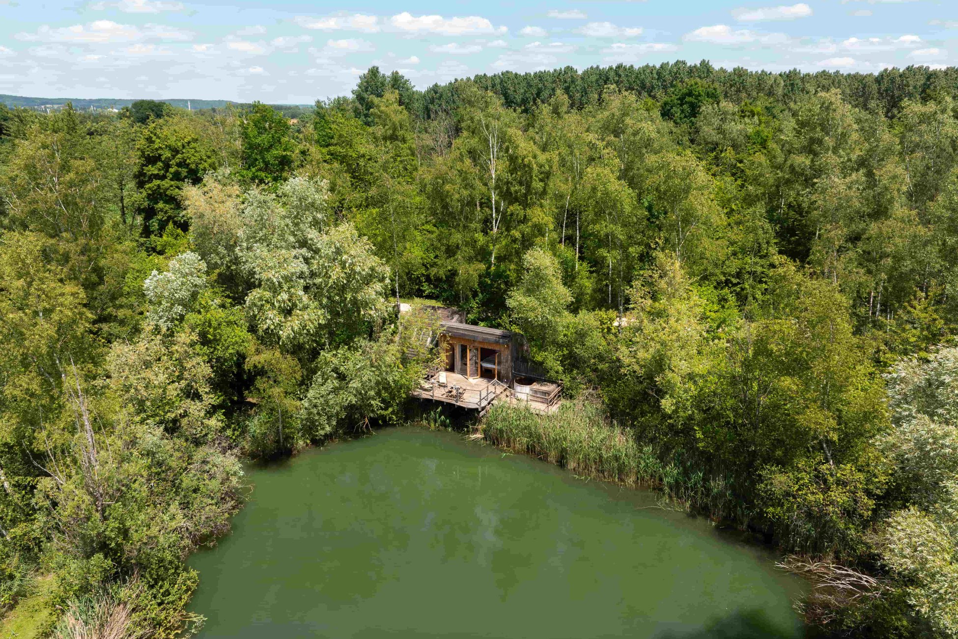 Hébergement UnicStay : Cabane Spa Halte Sauvage à St-Léger-Aux-Bois