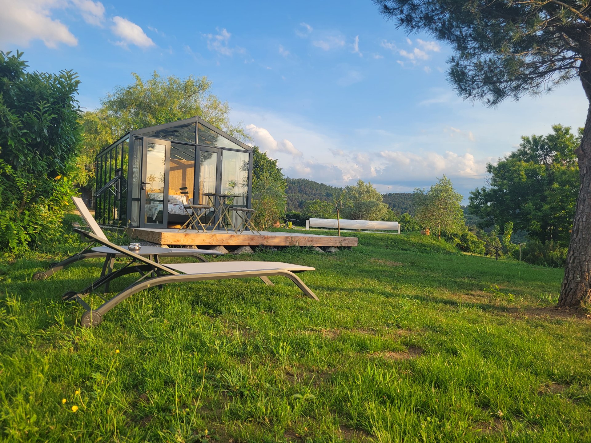 L’Orangerie & Spa — Nuit sous les étoiles en Ardèche