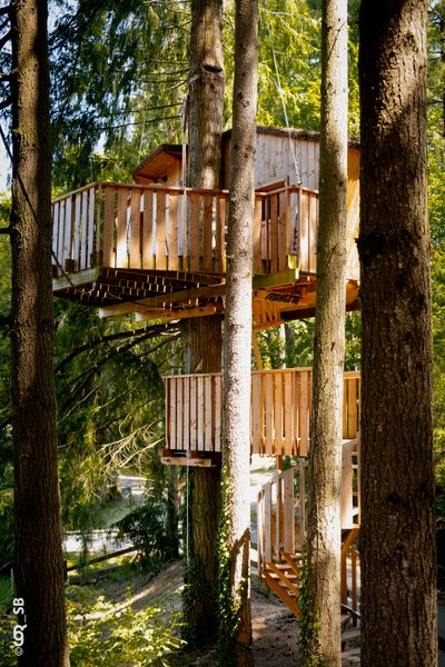 Hébergement AbracadaRoom : Cabane HERON - Séance sauna offerte - Image 9