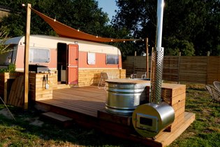 Tiny House Terracotta & bain nordique