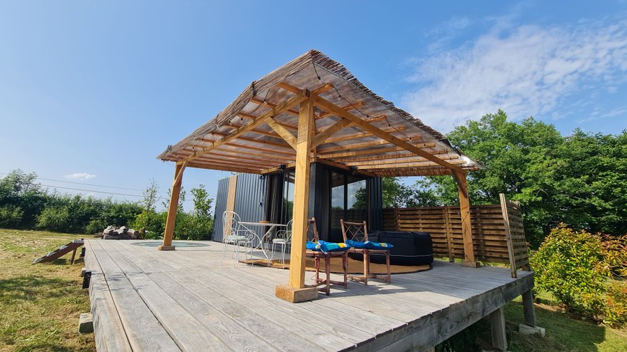 Hébergement AbracadaRoom : Containeur Gaïa & Spa - Image 1