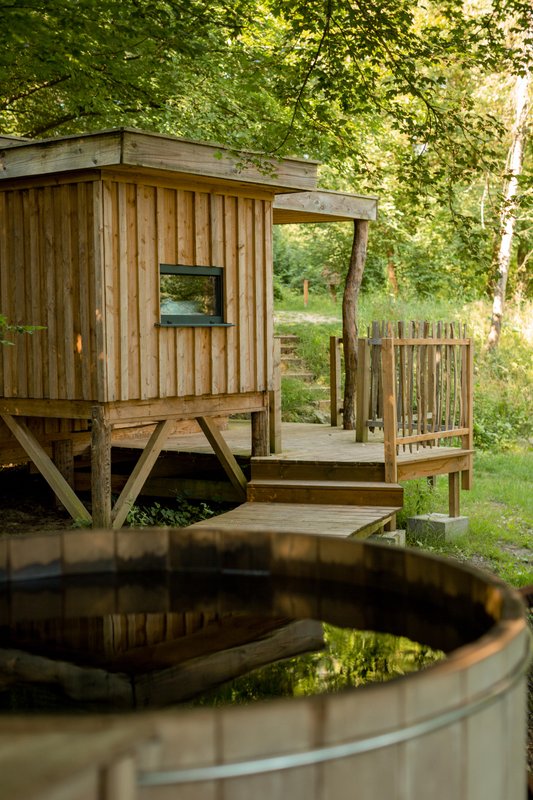 Cabane Spa Colorado à St-Léger-Aux-Bois (2)