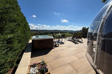 La Bulle StélléA SPA Privatif, Domaine CollinéA en Drôme Des Collines à Bathernay (3)
