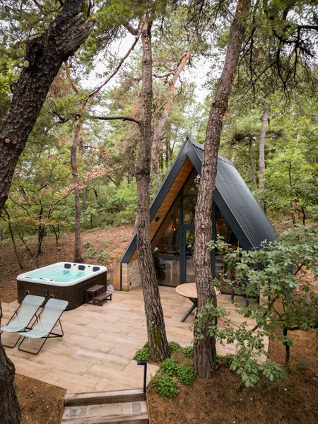 Hébergement AbracadaRoom : Chalet  CanopéA SPA Privatif, Domaine CollinéA en Drôme Des Collines - Image 21