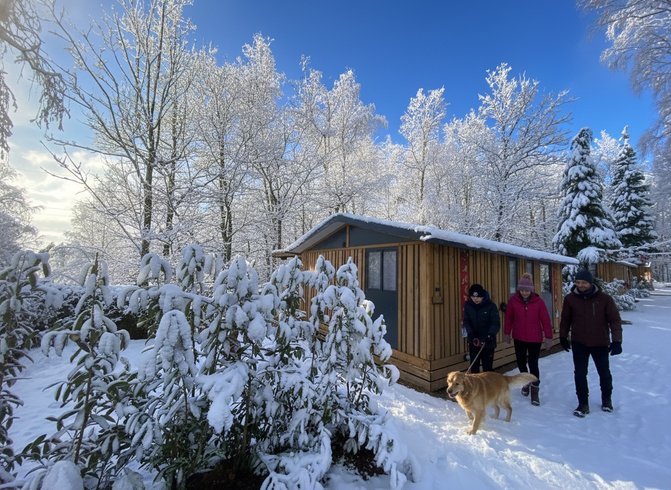 Hébergement AbracadaRoom : HY•Lødge Spa-6pers N°3 (Chalet nature avec spa privatif) - Image 4