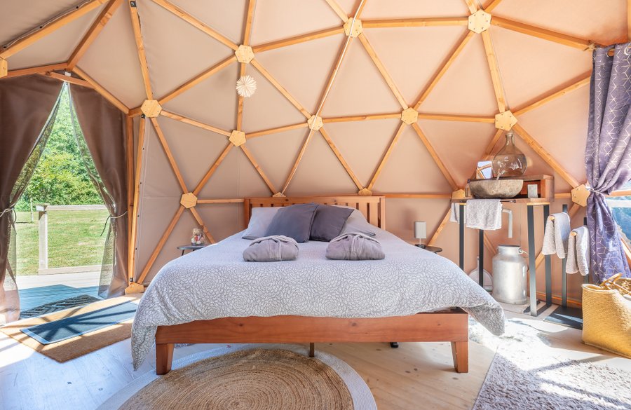 Hébergement AbracadaRoom : Le Petit Dôme et son bain nordique - Image 9