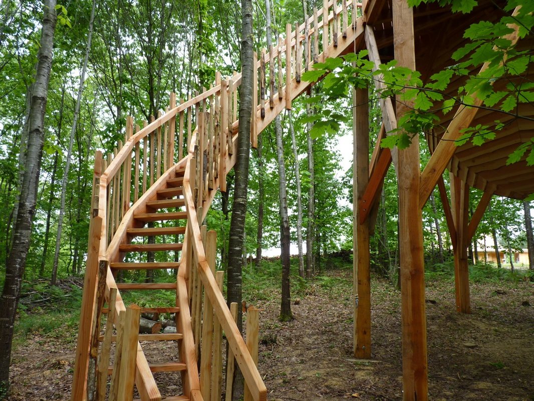 cabane_sur_pilotis2_Nids_du_bearn_escalier_abracadaroom