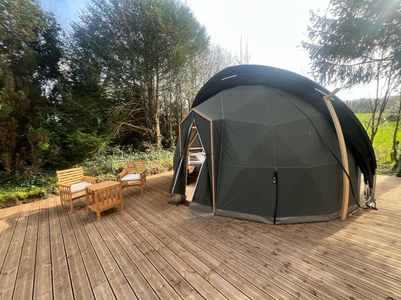 Hébergement AbracadaRoom : Le Dôme Géodésique - La déconnexion en harmonie avec la nature. - Image 14