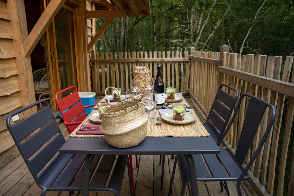 Cabane féérique  Spa - Cigogne noire à Vernois Les Vesvres (8)