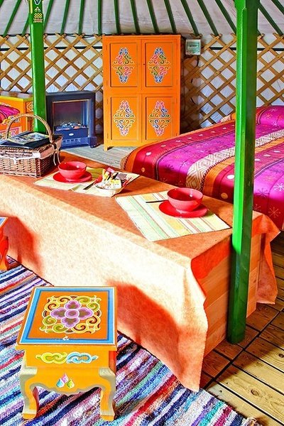 Hébergement AbracadaRoom : Yourte Mongole n°1 - 4 personnes [copie] - Image 2