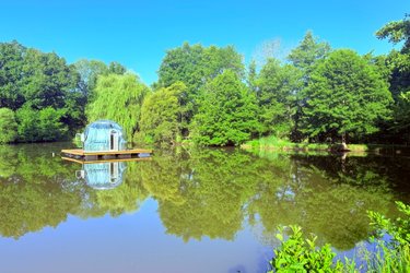La Bulle sur l'eau à Santranges (2)