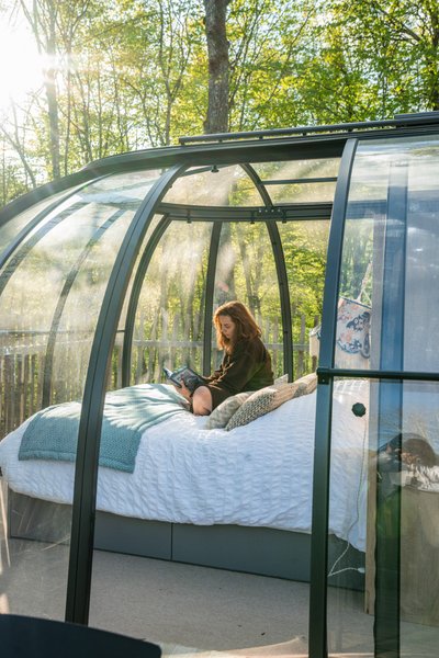 Hébergement AbracadaRoom : Grand dôme perché Spa - Geai des chênes - Image 35