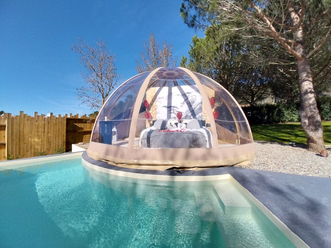 "F"anny - Wigwam, piscine & spa à Malves En Minervois (66)