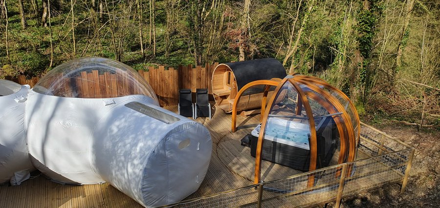 Hébergement AbracadaRoom : Bulle groseille & Spa & Sauna - Image 2