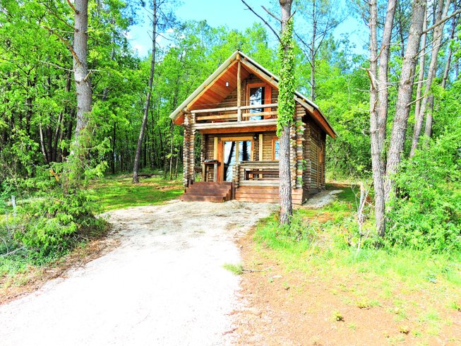 Hébergement AbracadaRoom : Authentique chalet en rondins avec spa en pleine nature - Image 14